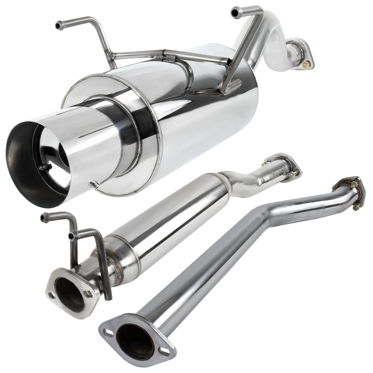 2002-2006 Acura RSX Type-S T-304 Stainless Steel N1 Style Catback Exhaust System