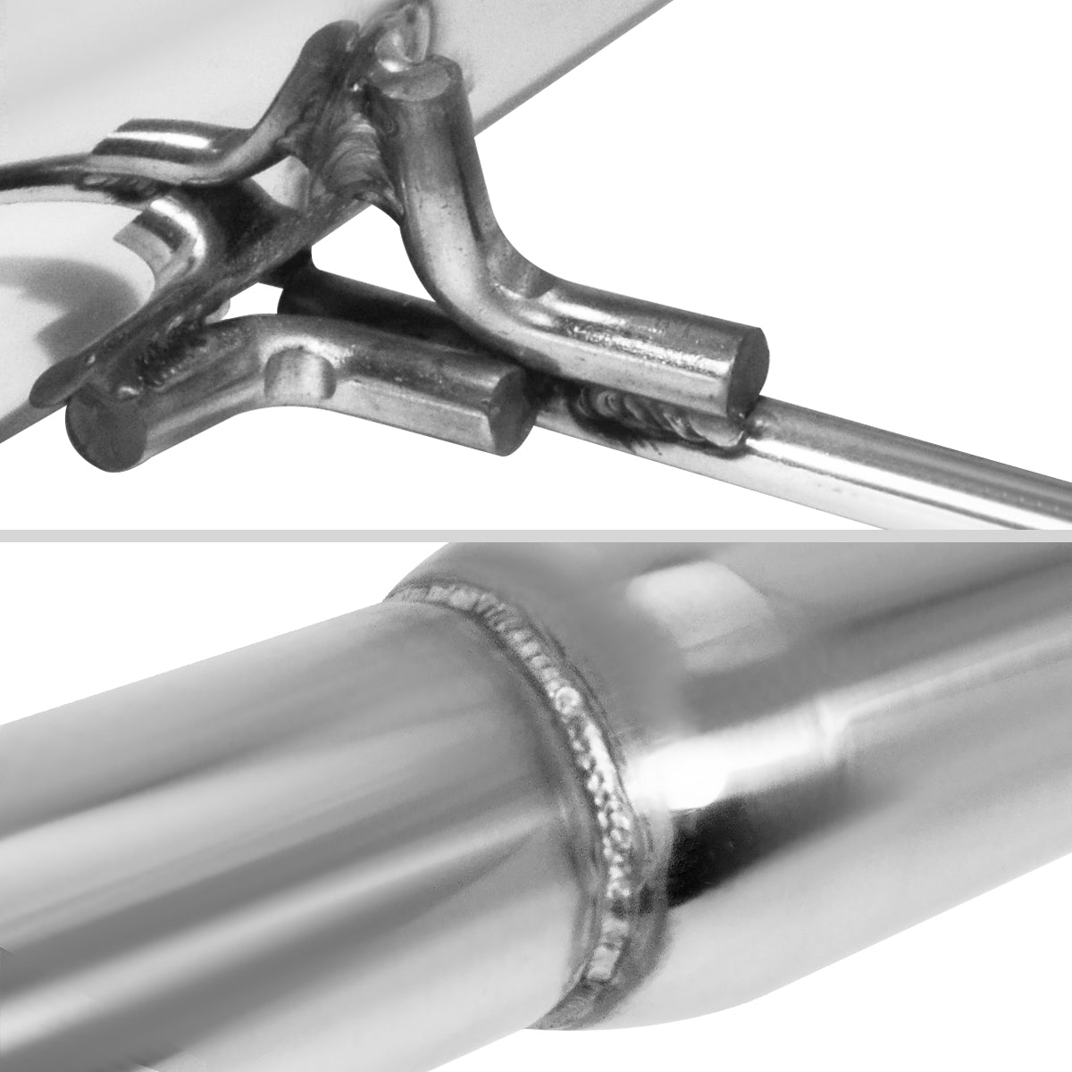 1989-1994 Nissan 240SX S13 T-304 Stainless Steel N1 Style Catback Exhaust System