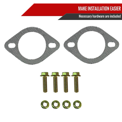 1989-1994 Nissan 240SX S13 T-304 Stainless Steel N1 Style Catback Exhaust System w/ Burnt Tip