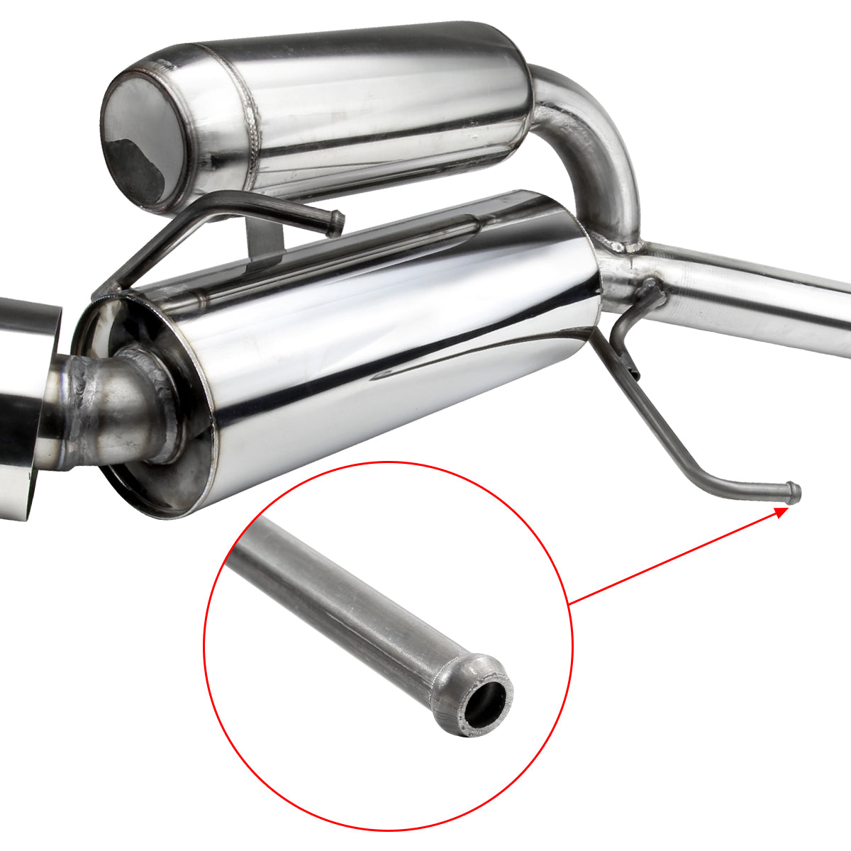 2003-2009 Nissan 350Z Dual Catback Exhaust System