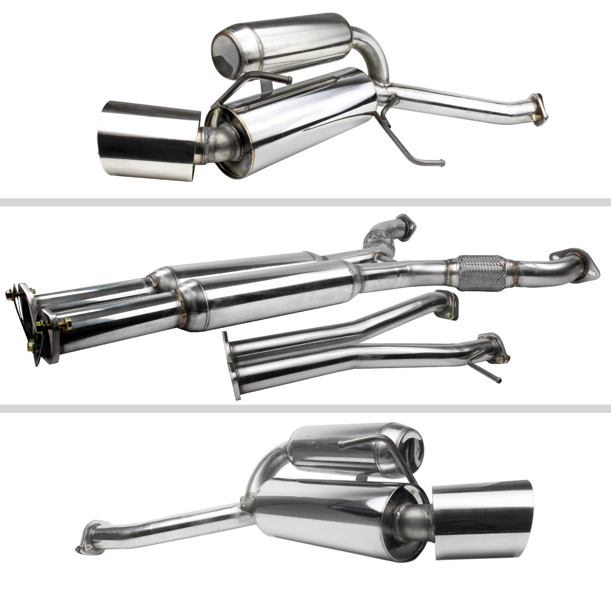2003-2009 Nissan 350Z Dual Catback Exhaust System