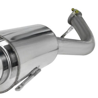 1995-1999 Mitsubishi Eclipse GST 2.0L Turbo T-304 Stainless Steel N1 Style Catback Exhaust System