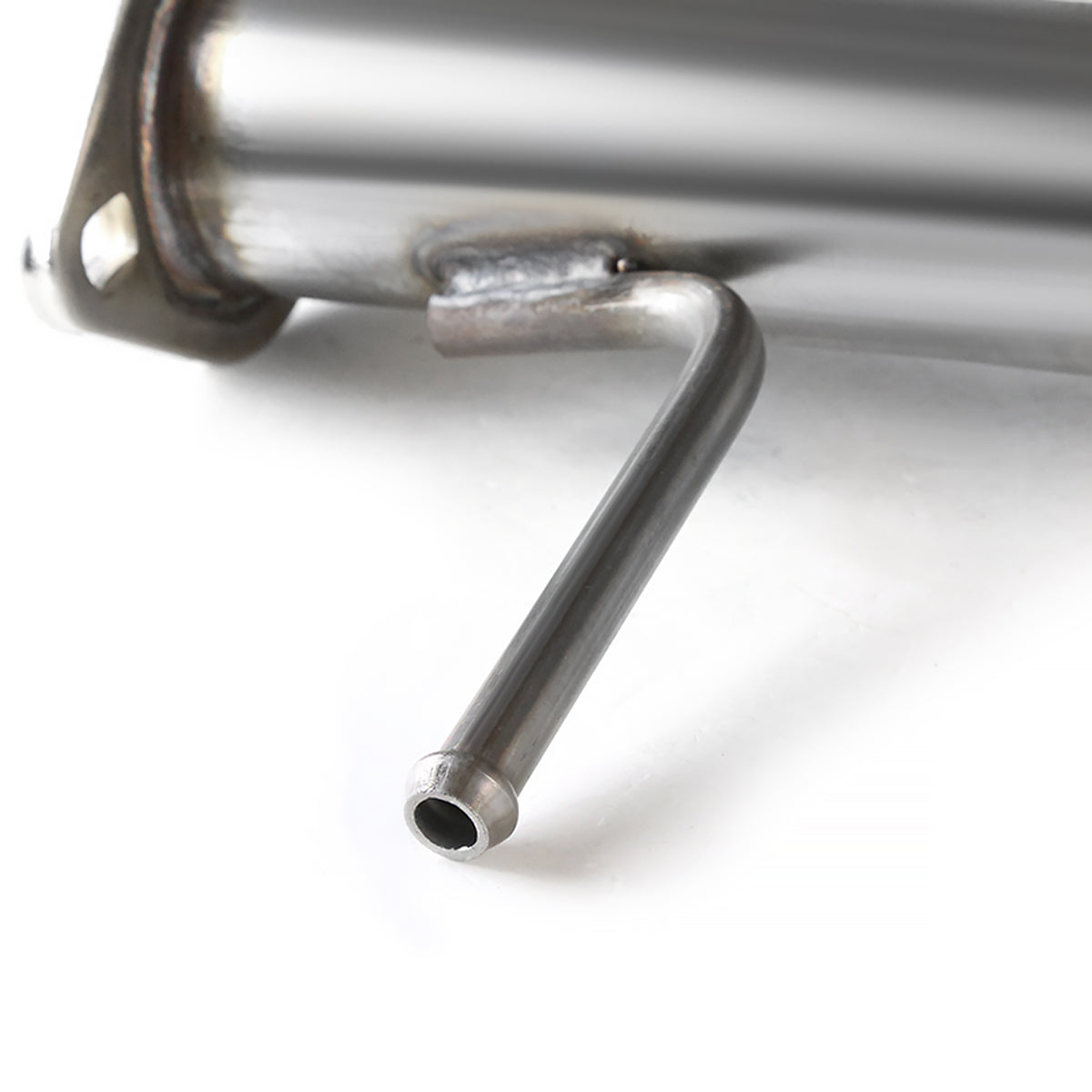 2003-2007 Infiniti G35 Coupe Stainless Steel Dual Catback Exhaust System (Burnt Tip)