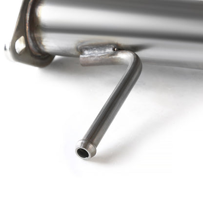 2003-2007 Infiniti G35 Coupe Stainless Steel Dual Catback Exhaust System (Burnt Tip)