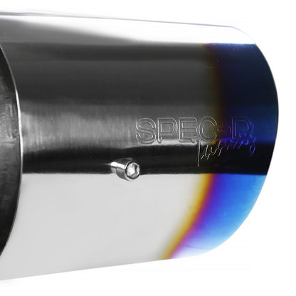 2003-2007 Infiniti G35 Coupe Stainless Steel Dual Catback Exhaust System (Burnt Tip)
