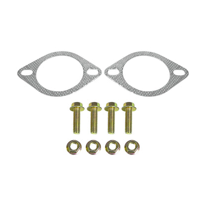 2008-2015 Mitsubishi Lancer EVO X/EVO 10 T-304 Stainless Steel N1 Style Dual Catback Exhaust System