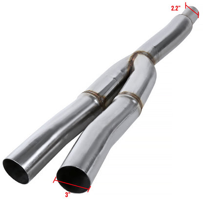 2015-2021 Ford Mustang 2.3L EcoBoost Stainless Steel Dual Catback Exhaust System