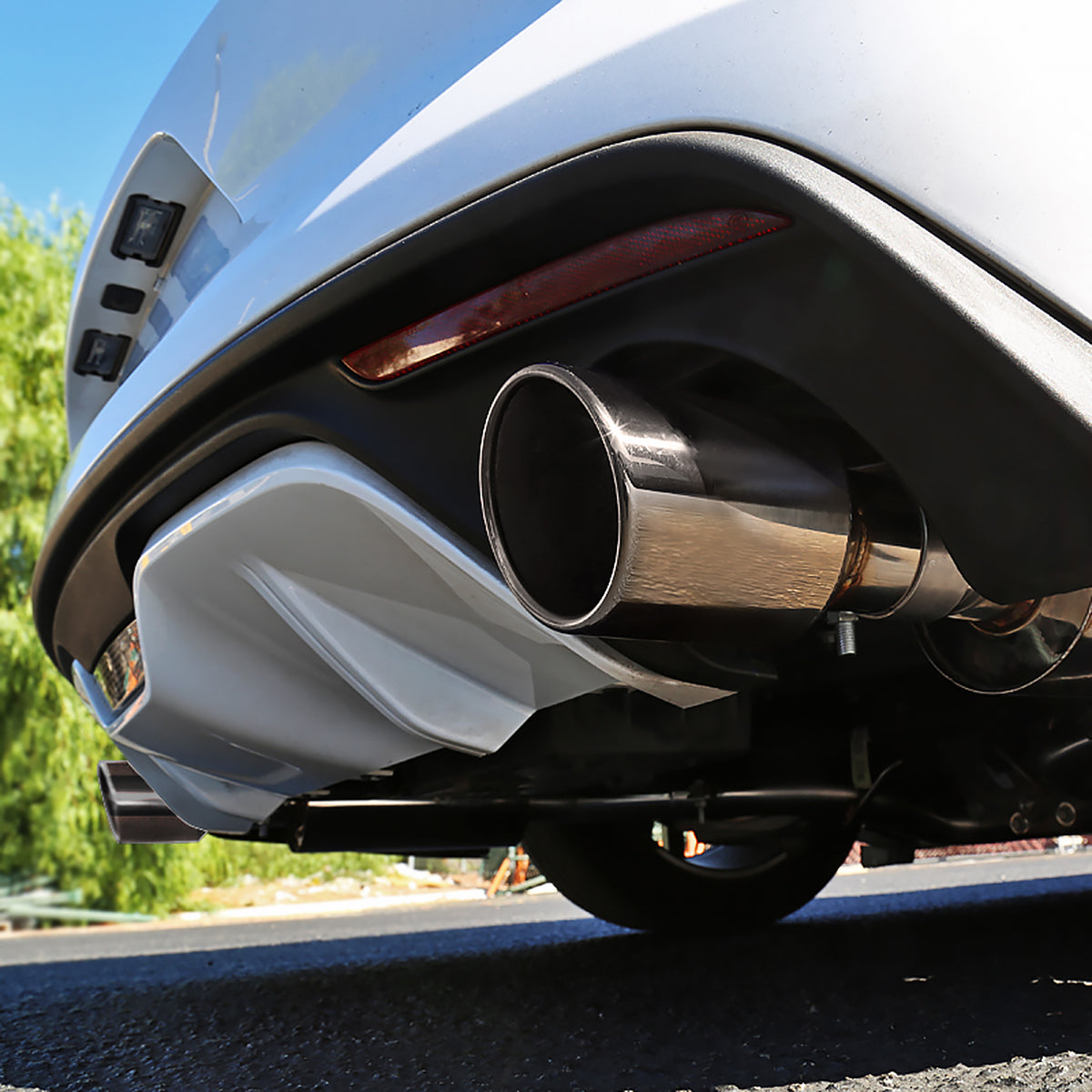 2015-2021 Ford Mustang 2.3L EcoBoost Stainless Steel Dual Catback Exhaust System
