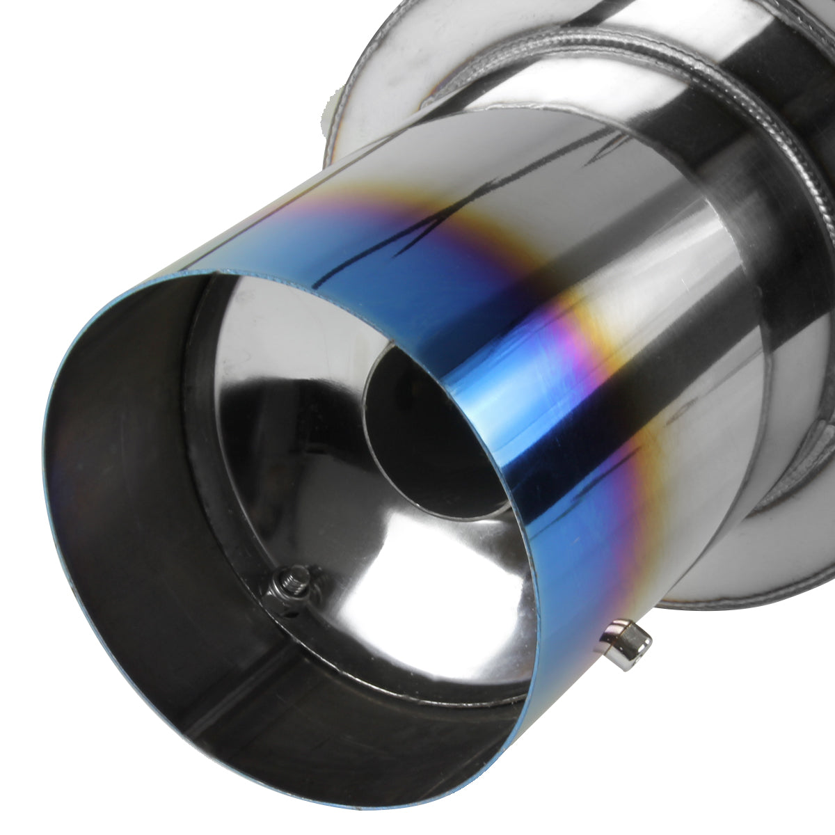 2002-2007 Subaru Impreza WRX STI 2.0L/2.5L T-304 Stainless Steel N1 Style Catback Exhaust System w/ Burnt Tip