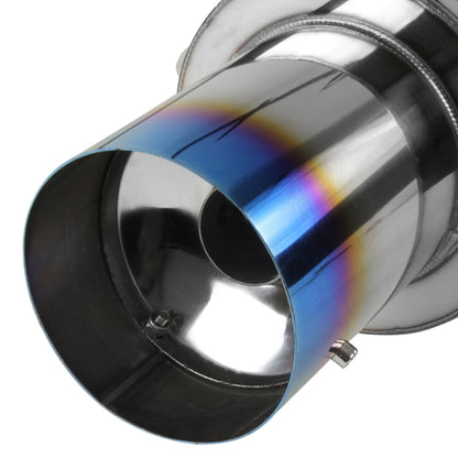 2002-2007 Subaru Impreza WRX STI 2.0L/2.5L T-304 Stainless Steel N1 Style Catback Exhaust System w/ Burnt Tip