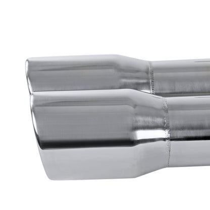 2008-2014 Subaru Impreza WRX STI Sedan T-304 Stainless Steel Dual Catback Exhaust System w/ Quad Tips