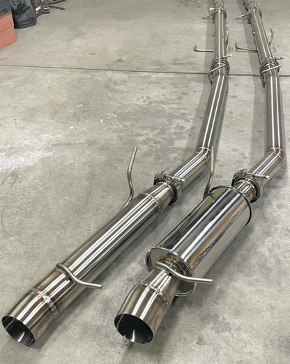 CCdesign 2G DSM AWD 3" V-Band Exhaust