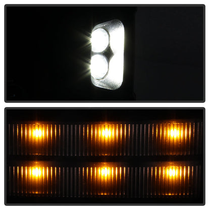 SPYDER xTune Chevy Silverado 03-06 G2 Heated Smoke LED Signal Telescoping Mirrors MIR-CS03S-G2-PWH-SM-SET 9936715