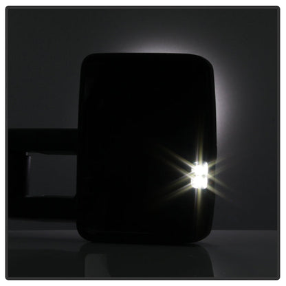 SPYDER xTune Chevy Silverado 03-06 G2 Heated Smoke LED Signal Telescoping Mirrors MIR-CS03S-G2-PWH-SM-SET 9936715
