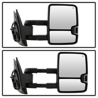 SPYDER xTune Chevy Silverado 07-13 Heated Amber LED Signal Mirrors Chrome MIR-CSIL07S-G3C-PWH-AM-SET 9936760
