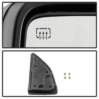 SPYDER Xtune Ford Superduty 08-14 Manual Extendable Power Heated Adjust Mirror Left MIR-FDSD08S-PW-AM-L 9933141