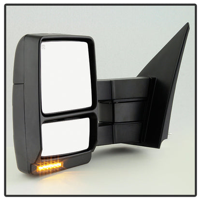 SPYDER Xtune Ford F150 04-06 Power Heated Amber LED Signal Telescoping Mirror Left MIR-FF15004S-PWH-AM-L 9935367