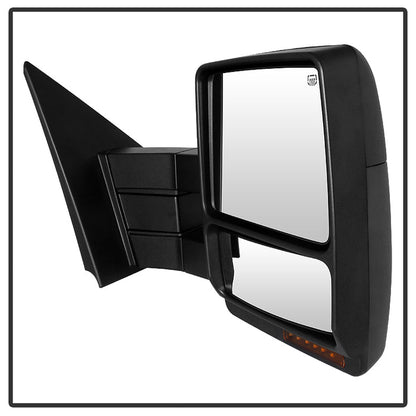 SPYDER Xtune Ford F150 04-06 Power Heated Amber LED Signal Telescoping Mirror Right MIR-FF15004S-PWH-AM-R 9935374