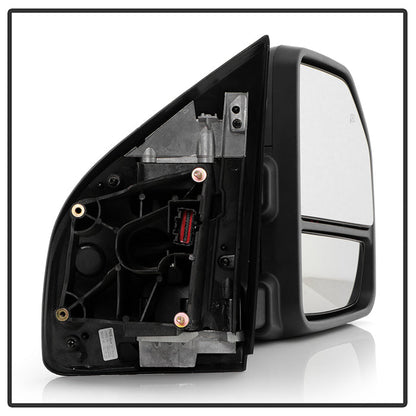 SPYDER xTune 15-17 Ford F-150 Heated LED Telescoping Pwr Mirrors - Smk (Pair) (MIR-FF15015S-G4-PWH-SM-SET) 9943065