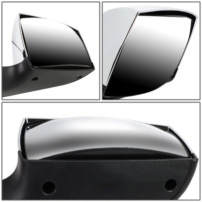04-18 Volvo VN Series Chrome Sequential LED Hood Mirror Manual
