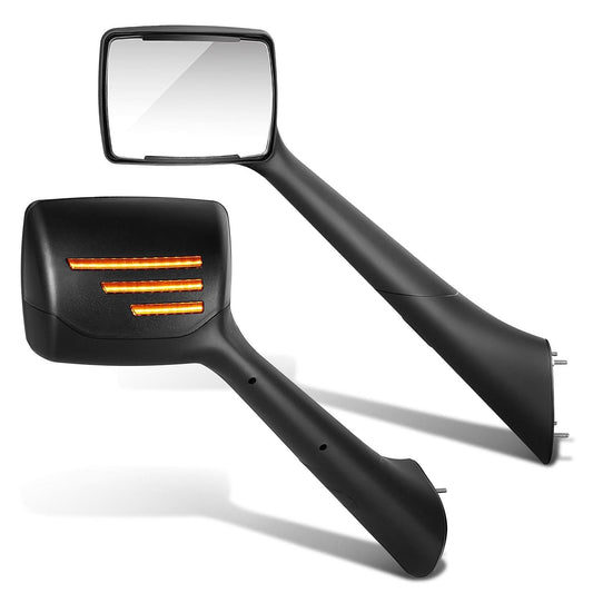 2013-2021 Peterbilt 579 587 Kenworth T680 Signal Bar Style LED Hood Mirror