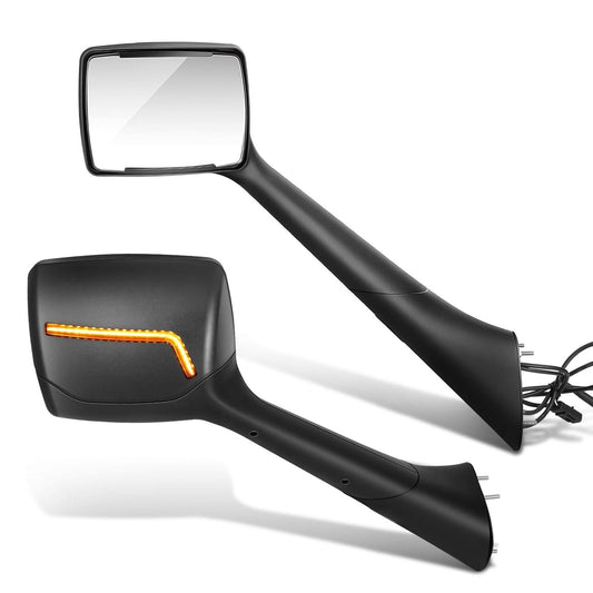 2013-2021 Peterbilt 579/587 Kenworth T680 Check Mark Style LED Hood Mirror