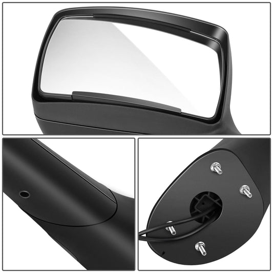 2013-2021 Peterbilt 579 / 587 / Kenworth T680 Check Mark Style LED Hood Mirror
