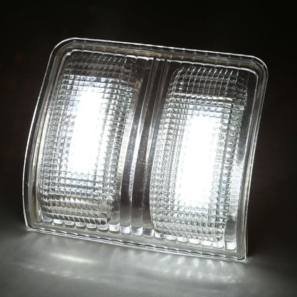 08-15 Ford F-250 F-350 F-450 F-550 Towing Mirror Side Lights Pair Chrome