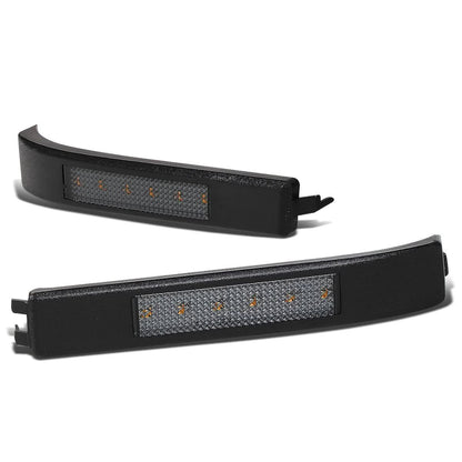 2009-2014 Ford F-150 Towing Mirror Side Light Pair Smoke/Amber