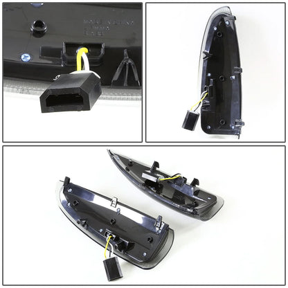 2000-2007 Ford F-250 F-350 Towing Mirror Side Lights - Smoke Amber LED