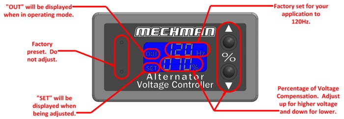 Mechman MM-VC1 Voltage Controller for 2005+ GM 2-Pin RVC Systems
