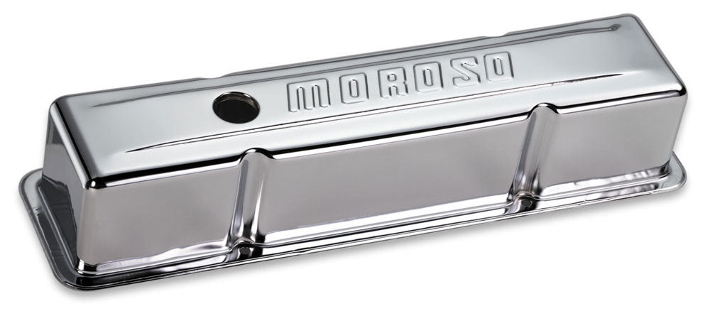 VALVE COVERS CHROME W/O BAFF