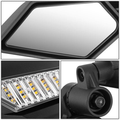 Universal UTV Side Mirror with LED Light