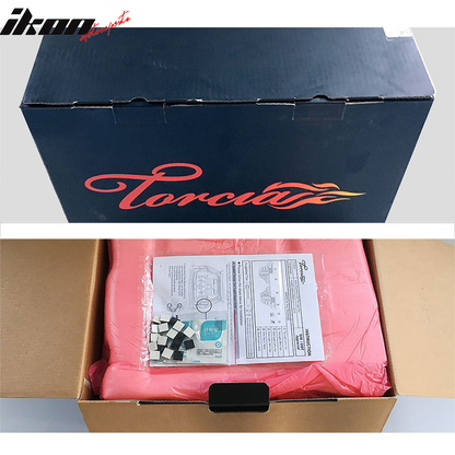 2005-2015 Toyota Tacoma CR Clear Lens Red Housing LED Tail Lights 4PC