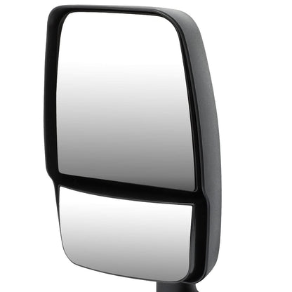 03-18 Chevy Express GMC Savana Manual Side Mirror Pair Black