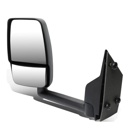 03-18 Chevy Express GMC Savana Manual Side Mirror Left Black