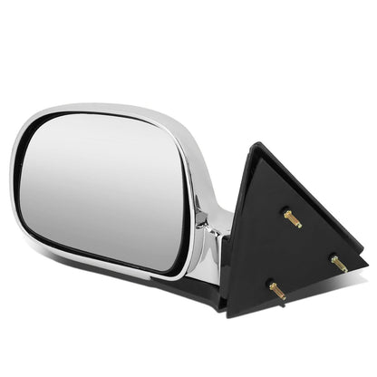 88-02 Chevrolet C/K Series Manual Power Side Mirror Left Black