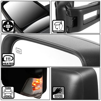 07-14 Dodge Sprinter Powered Heated LED Side Mirror - Left