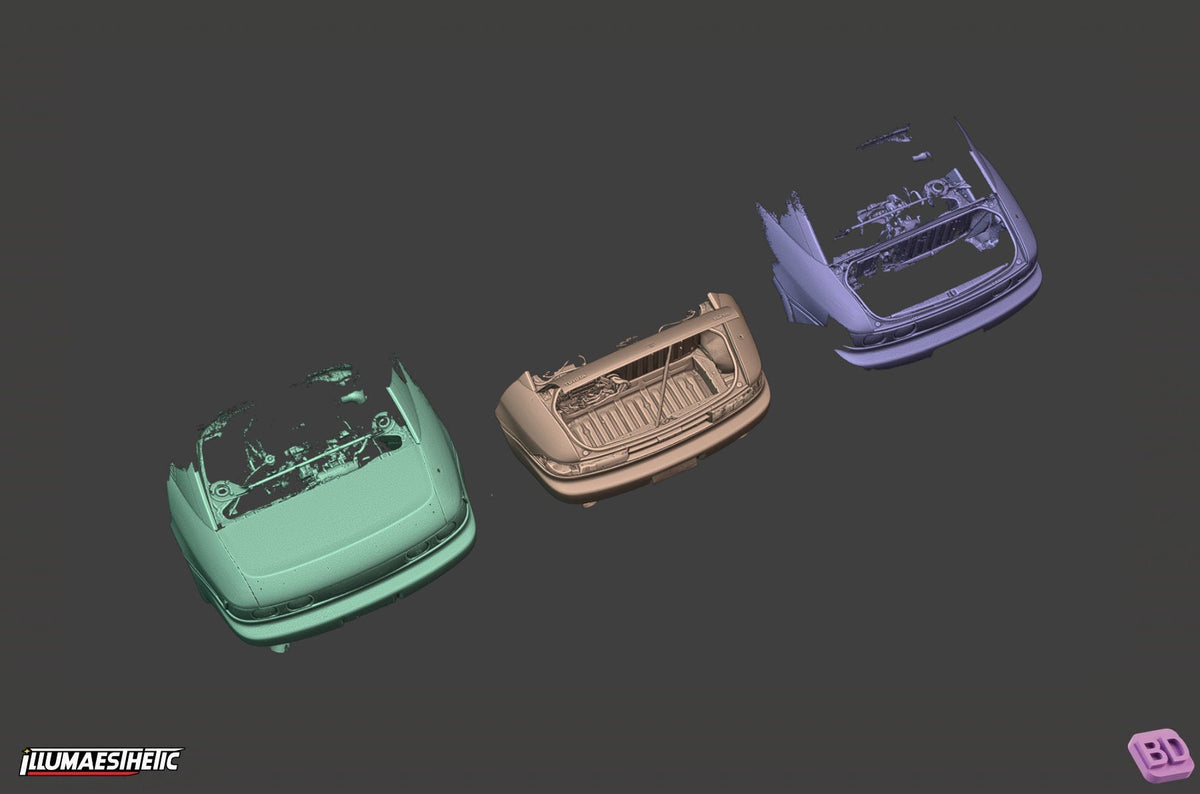 Toyota MR2 (SW20) 3D Scan (1989-1999)