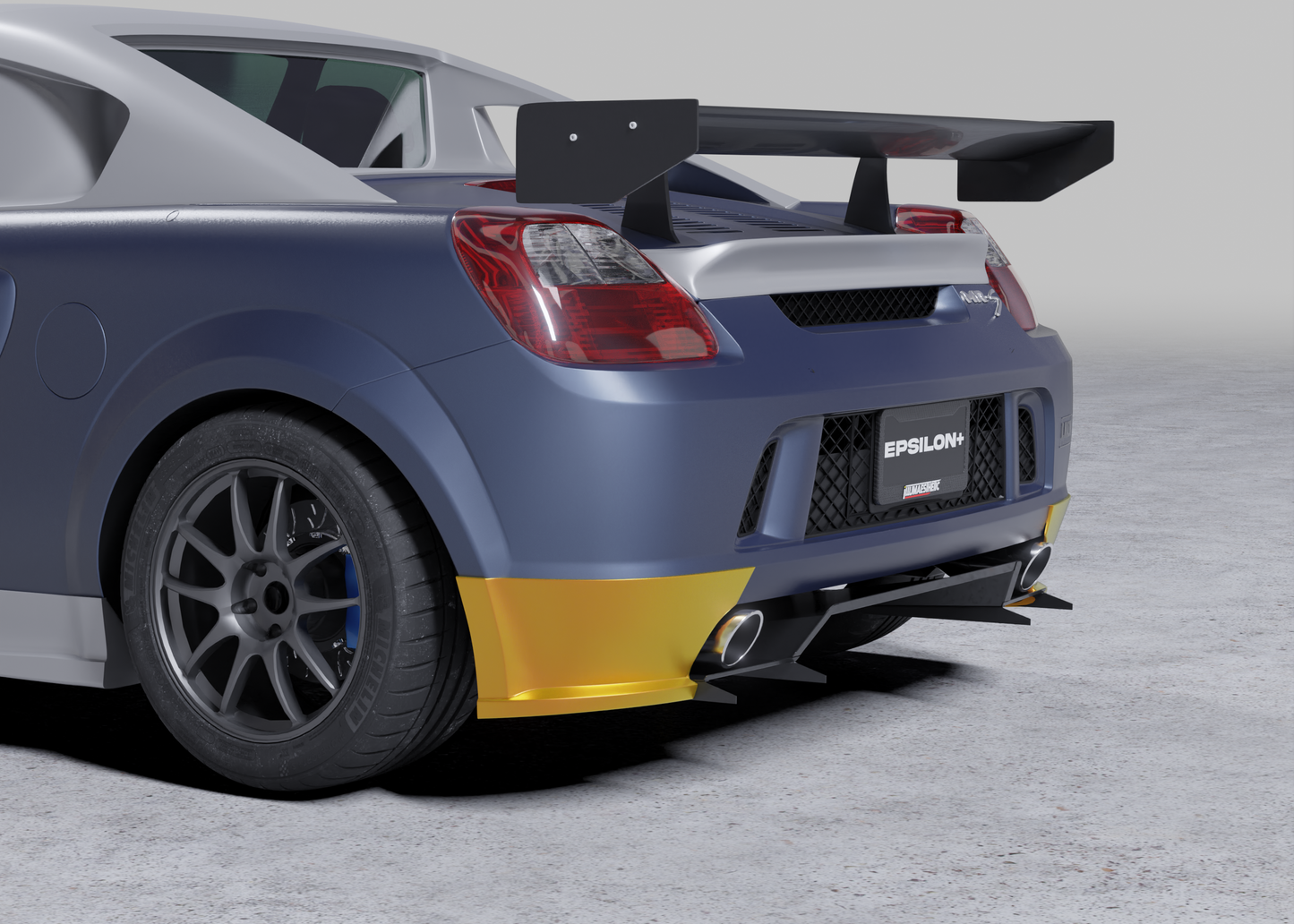 Rear Bumper Spats – Toyota MR2 Spyder (ZZW30, 2000-2005)