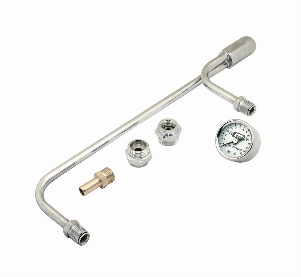 GAS LINE CHRM W/PRESSURE GAUGE
