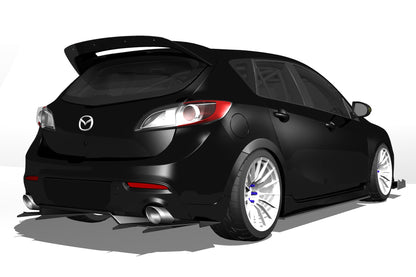 Diffuser V1+ – Mazdaspeed3 Gen2 (BL, 2010-2013)