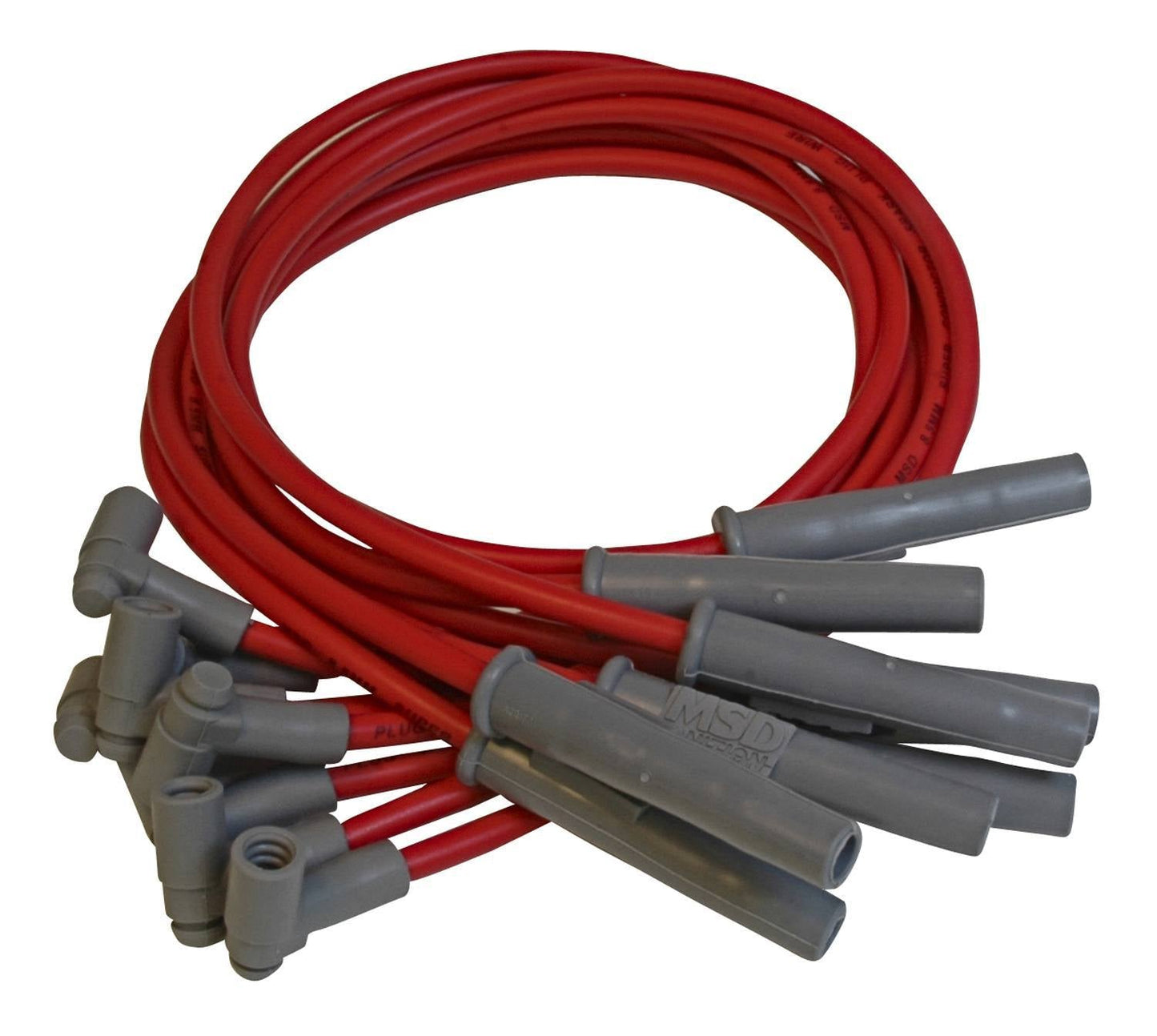 SPARK PLUG WIRES 8.5MM RED SET