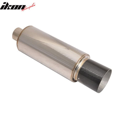 Fits BMW Stainless Muffler Apexi N1 Type 4" Flat Tip & Silencer CF