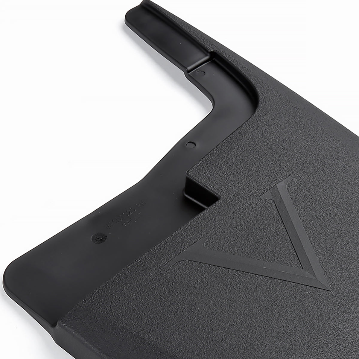 2015-2018 Ford F-150 Black ABS Front & Rear Mud Flap Splash Guards (Models without OEM Wheel Lip Moldings)