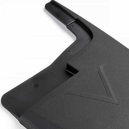 2015-2018 Ford F-150 Black ABS Front & Rear Mud Flap Splash Guards (Models without OEM Wheel Lip Moldings)