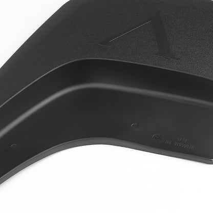 2014-2018 GMC Sierra 1500/2500HD/3500HD ABS Front & Rear Mud Flap Splash Guards (Single Rear Wheel Models Only)