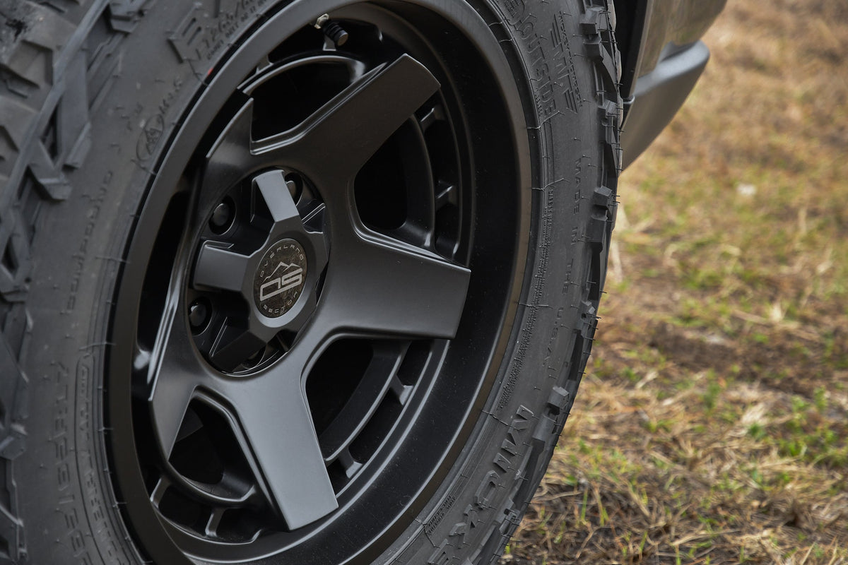 Overland Sector Atlas 17x9 +0 5x120/5x127mm 73.1mm Satin Black
