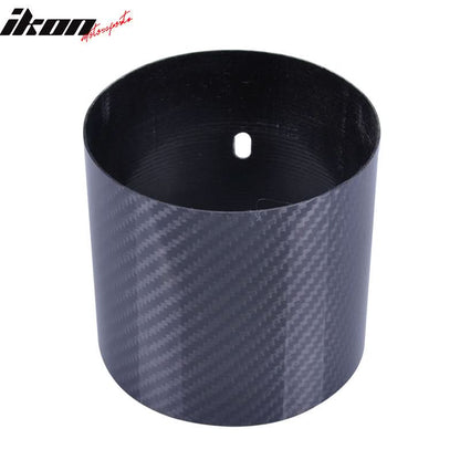 Universal Fitment 4Inch N1 Style Rear Muffler Exhaust Tip Carbon Fiber
