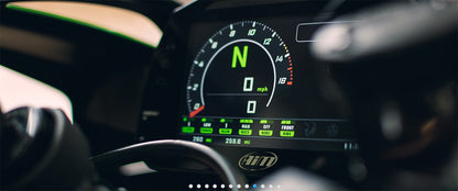 AiM Sports MXG 1.3 Large Color TFT Dash and Data Logger